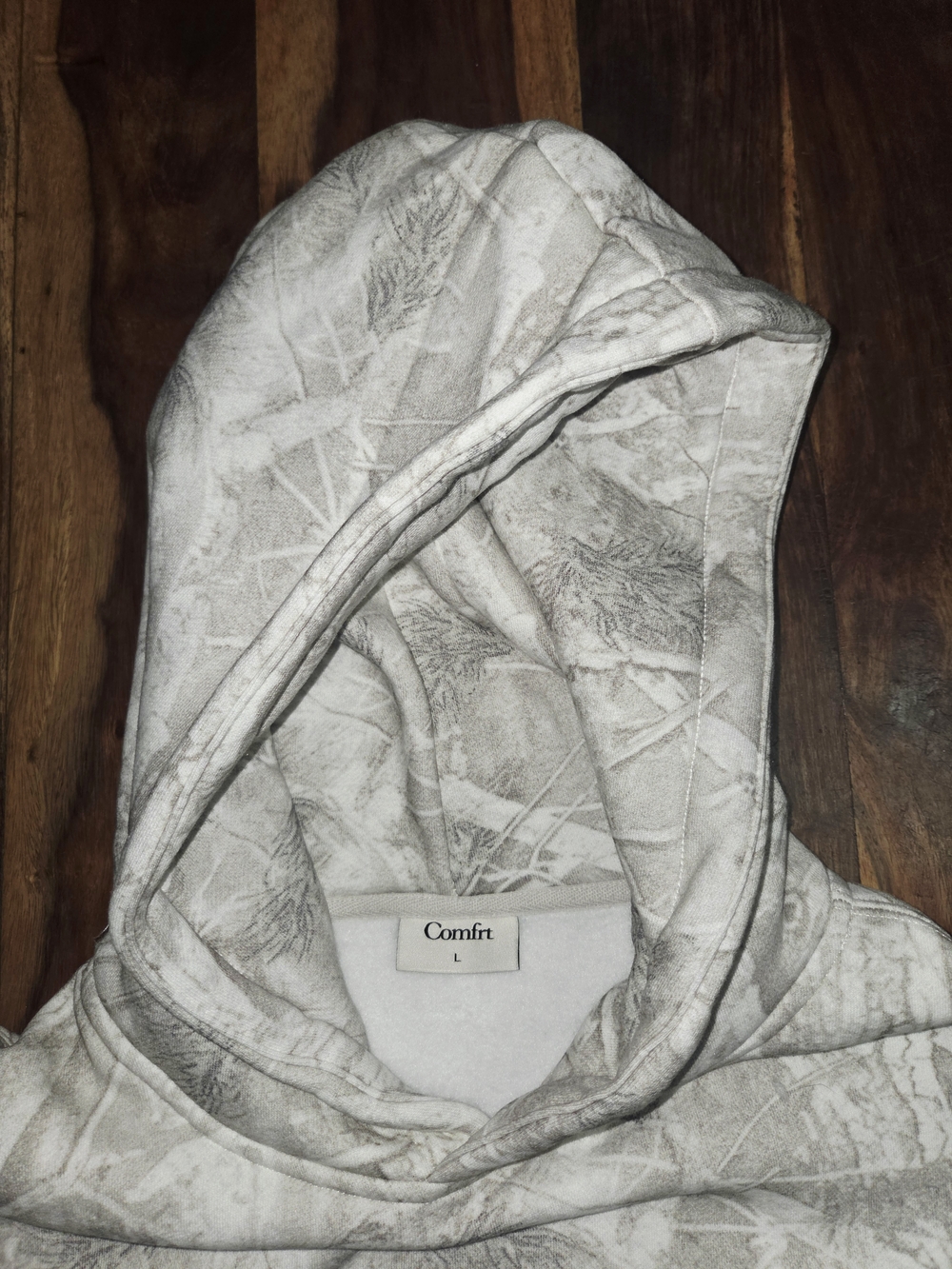 Comfrt Gray Camo Hoodie - Picture 4 of 9